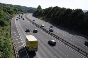 Nearly one third of motorists admit to still 'hogging'  the middle lane of the motorway